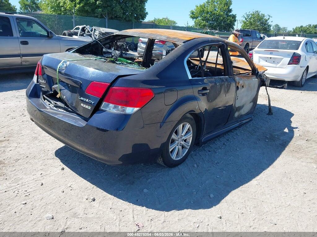 4S3BMBC64C3032624 2012 SUBARU LEGACY photo no. 4