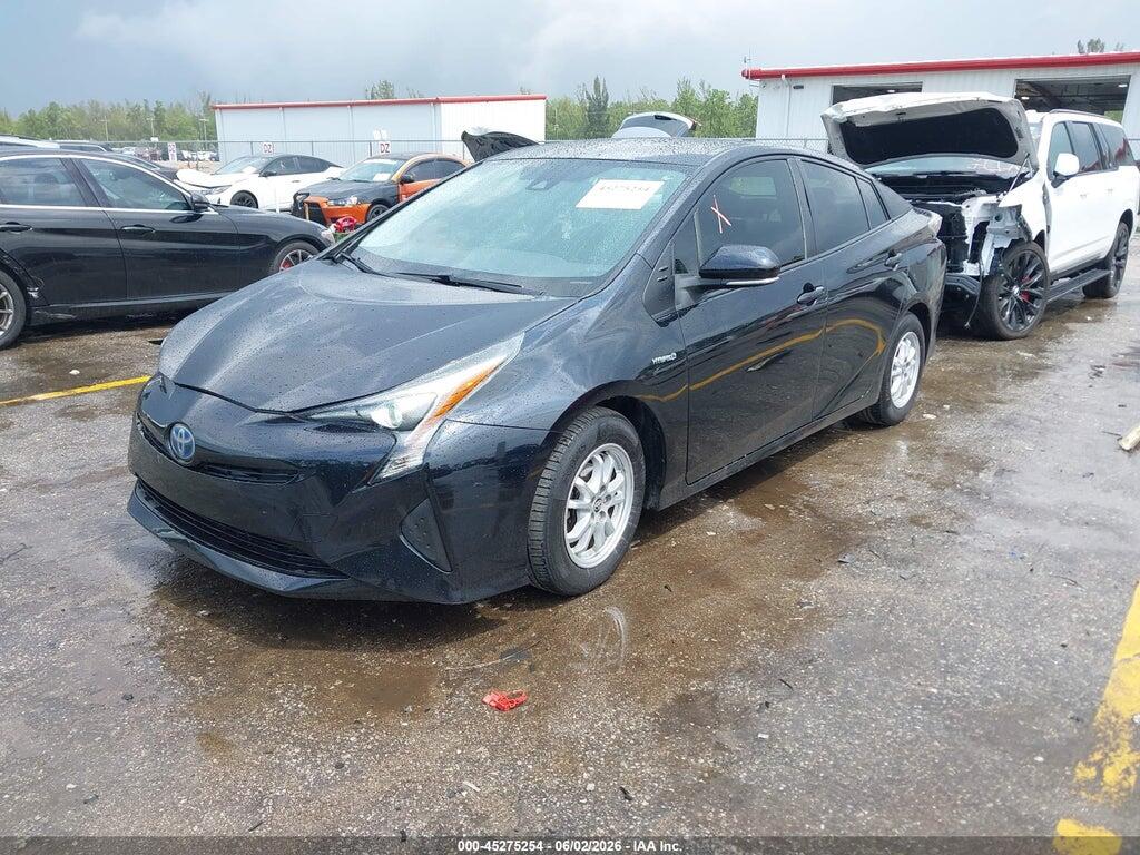JTDKBRFU6H3032429 2017 TOYOTA PRIUS photo no. 2