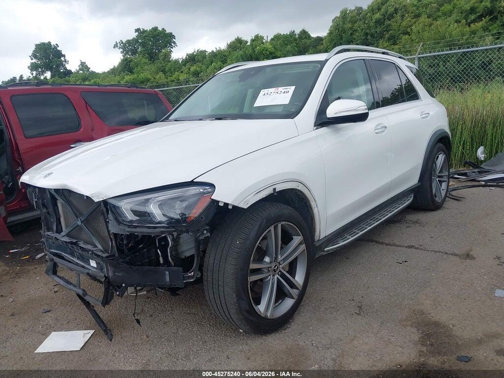 4JGFB4JB0MA548619 2021 MERCEDES-BENZ GLE 350 photo no. 2