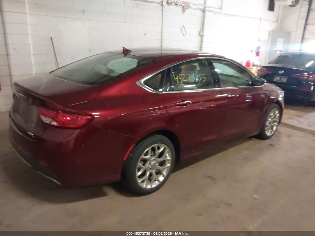 1C3CCCEG9FN592994 2015 CHRYSLER 200 photo no. 4