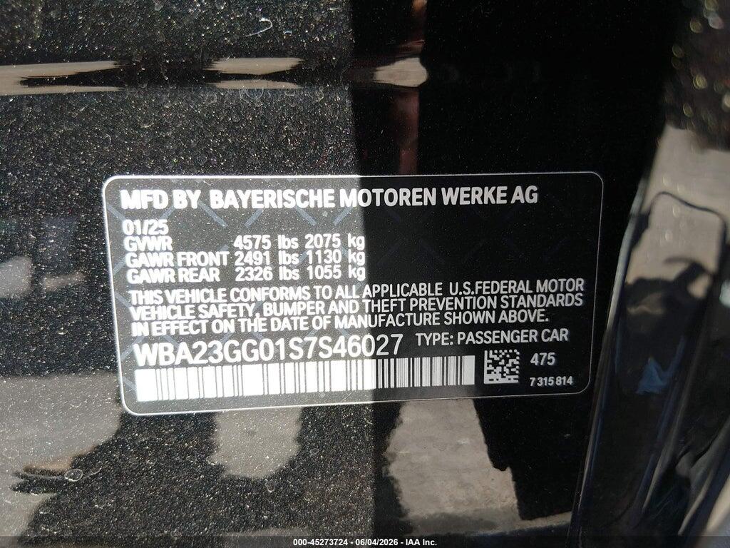 WBA23GG01S7S46027 2025 BMW 228 GRAN COUPE photo no. 9