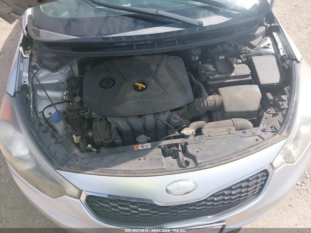 KNAFX4A86E5050619 2014 KIA FORTE photo no. 10