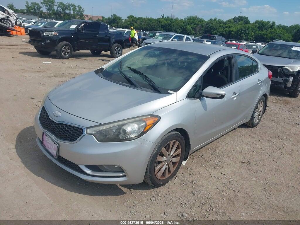 KNAFX4A86E5050619 2014 KIA FORTE photo no. 2
