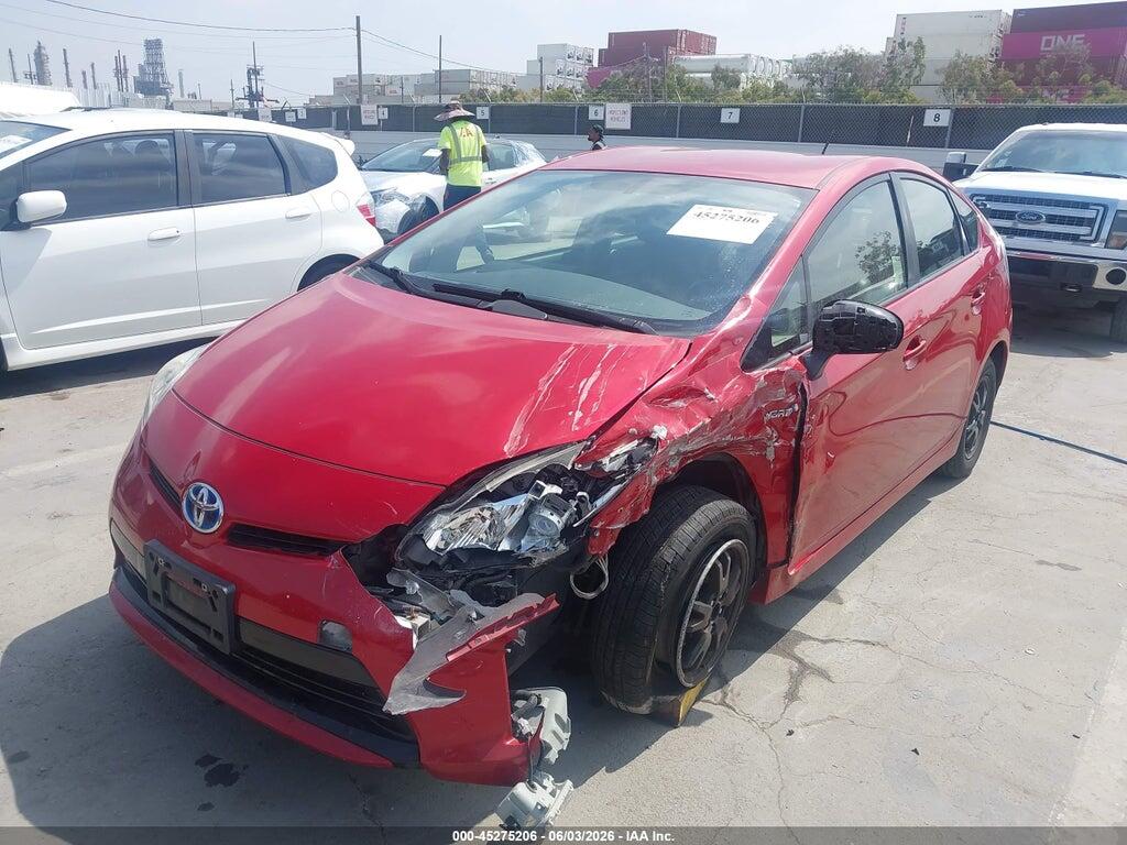 JTDKN3DU0E1757829 2014 TOYOTA PRIUS photo no. 2