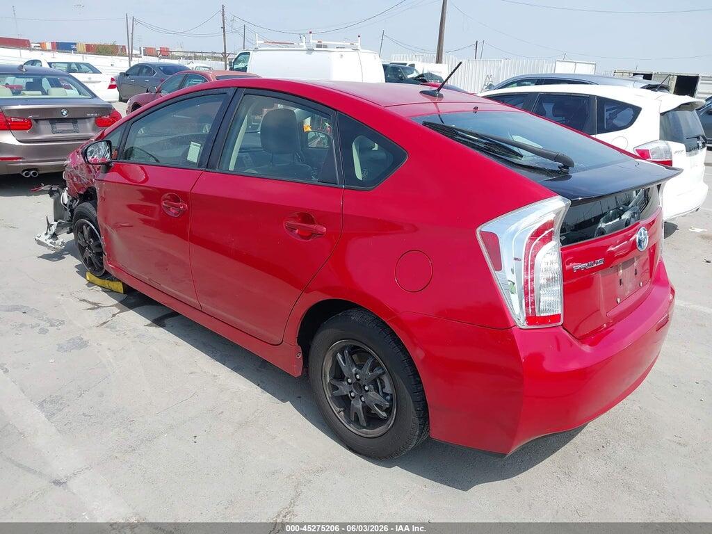 JTDKN3DU0E1757829 2014 TOYOTA PRIUS photo no. 3
