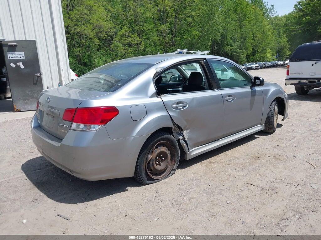4S3BMBA65B3253442 2011 SUBARU LEGACY photo no. 4