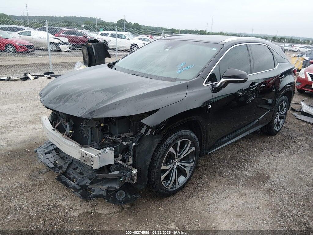 2T2BZMCAXGC028314 2016 LEXUS RX 350 photo no. 2