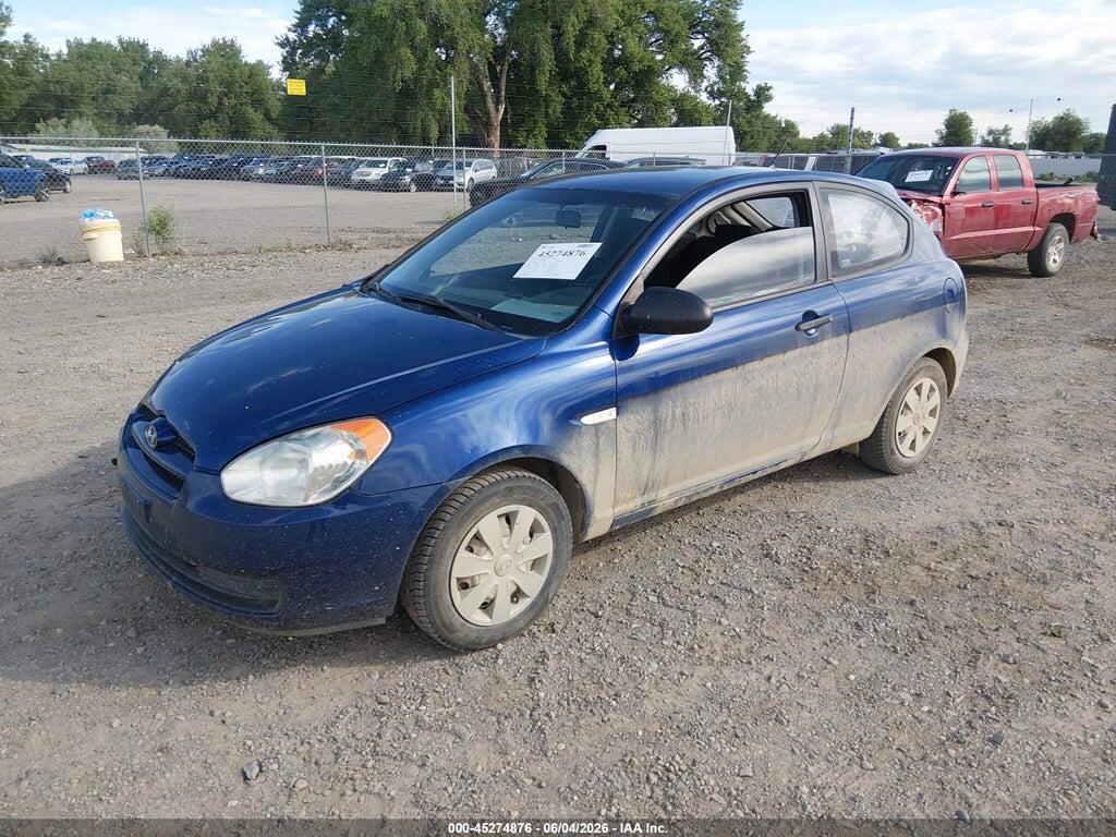 KMHCM36C17U047735 2007 HYUNDAI ACCENT photo no. 2