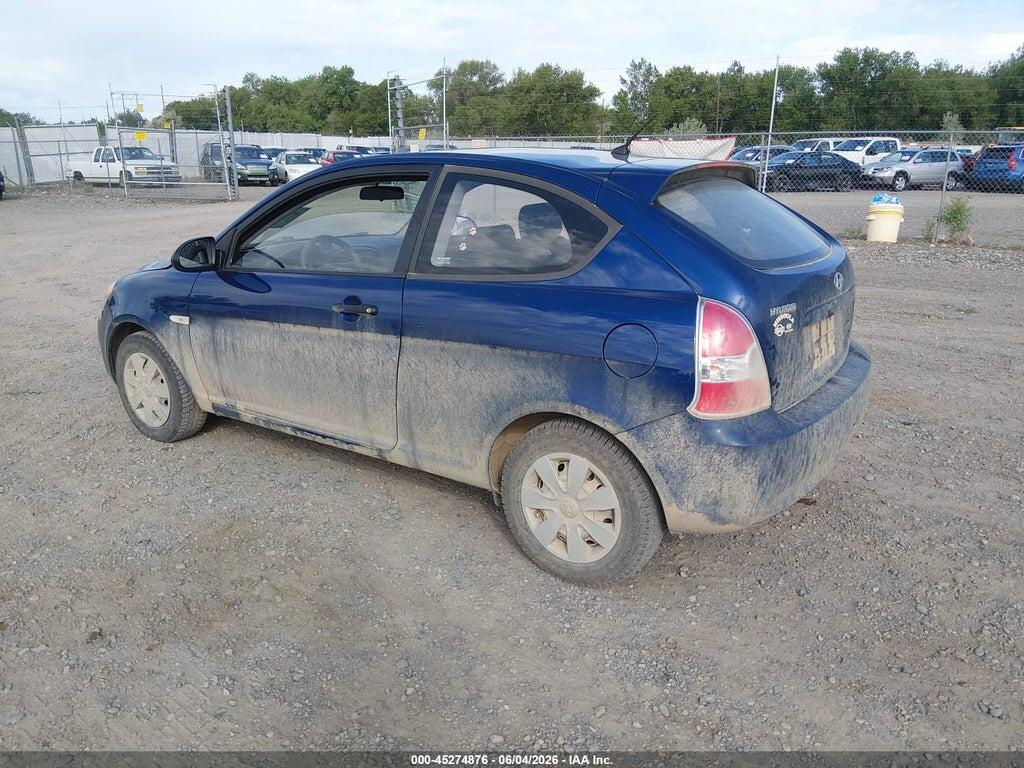 KMHCM36C17U047735 2007 HYUNDAI ACCENT photo no. 3