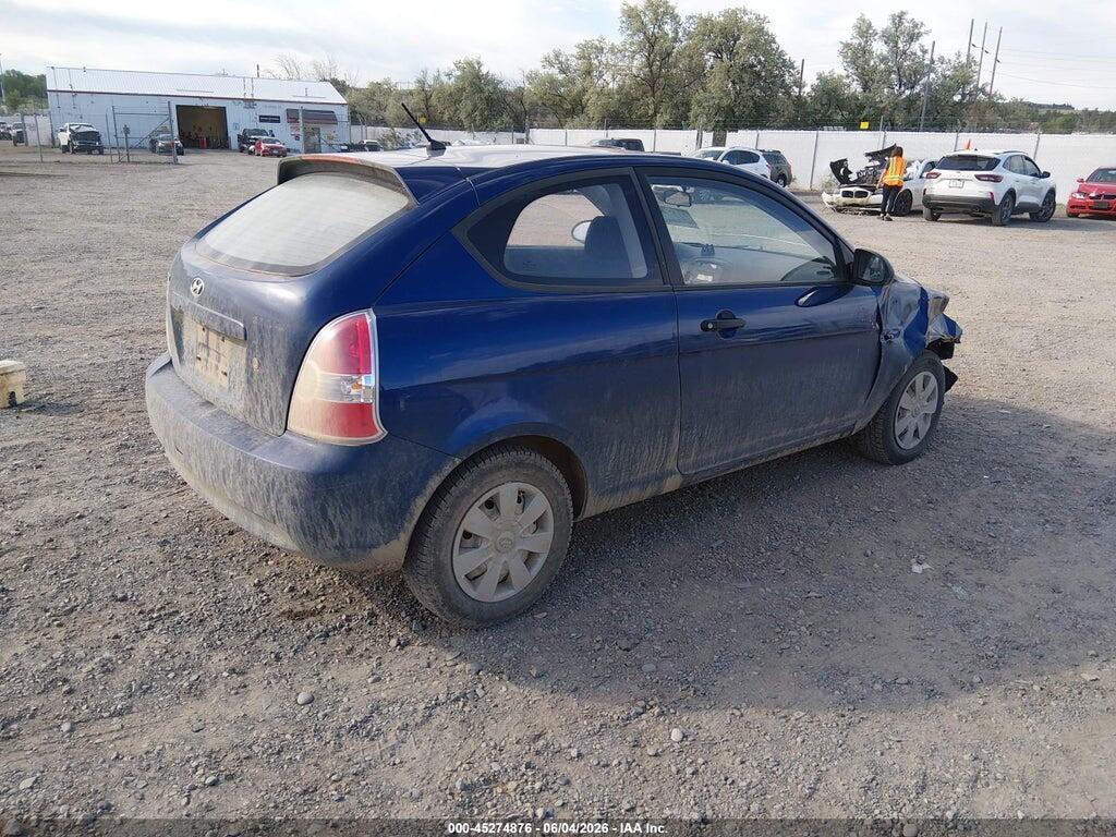 KMHCM36C17U047735 2007 HYUNDAI ACCENT photo no. 4