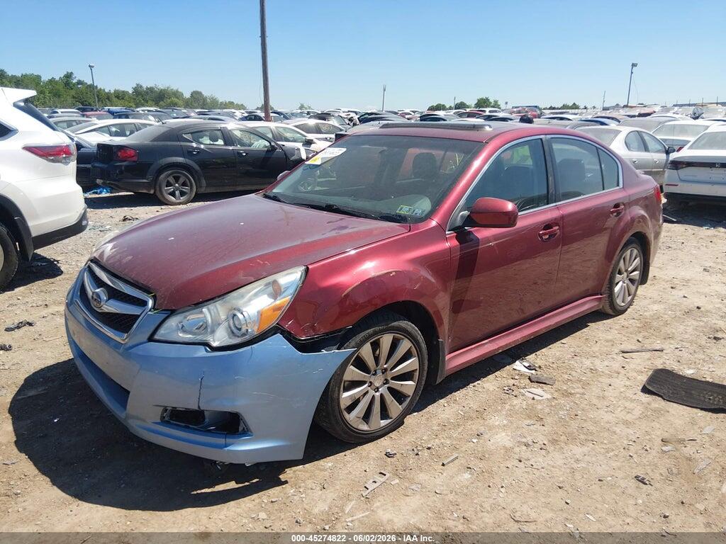 4S3BMBK67A3223534 2010 SUBARU LEGACY photo no. 2