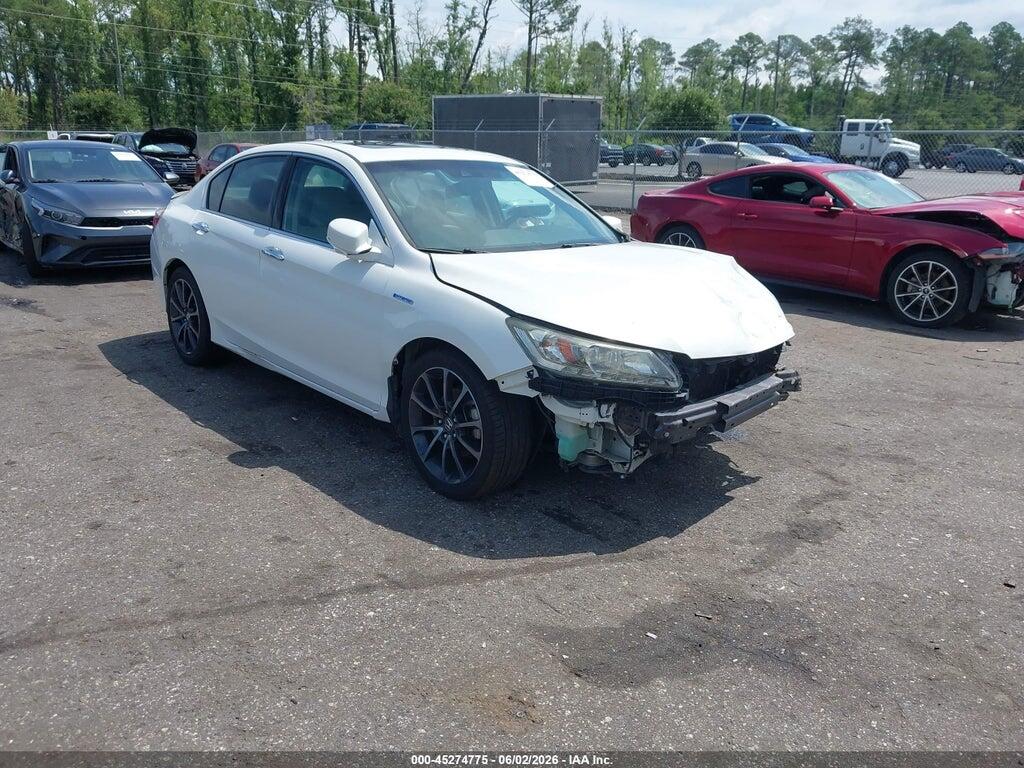 1HGCR6F75EA006390 2014 HONDA ACCORD HYBRID photo no. 1