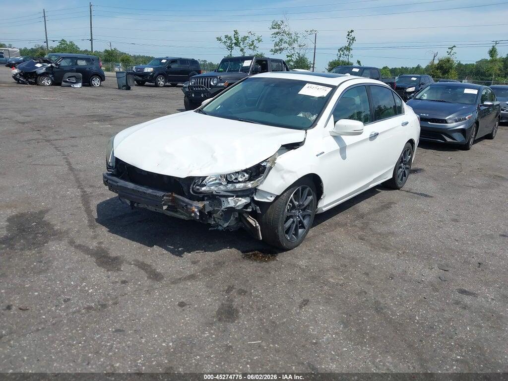 1HGCR6F75EA006390 2014 HONDA ACCORD HYBRID photo no. 2
