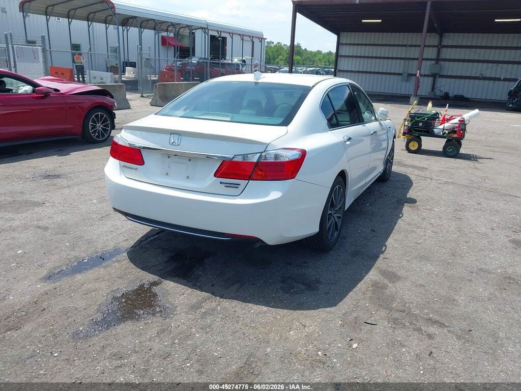 1HGCR6F75EA006390 2014 HONDA ACCORD HYBRID photo no. 4