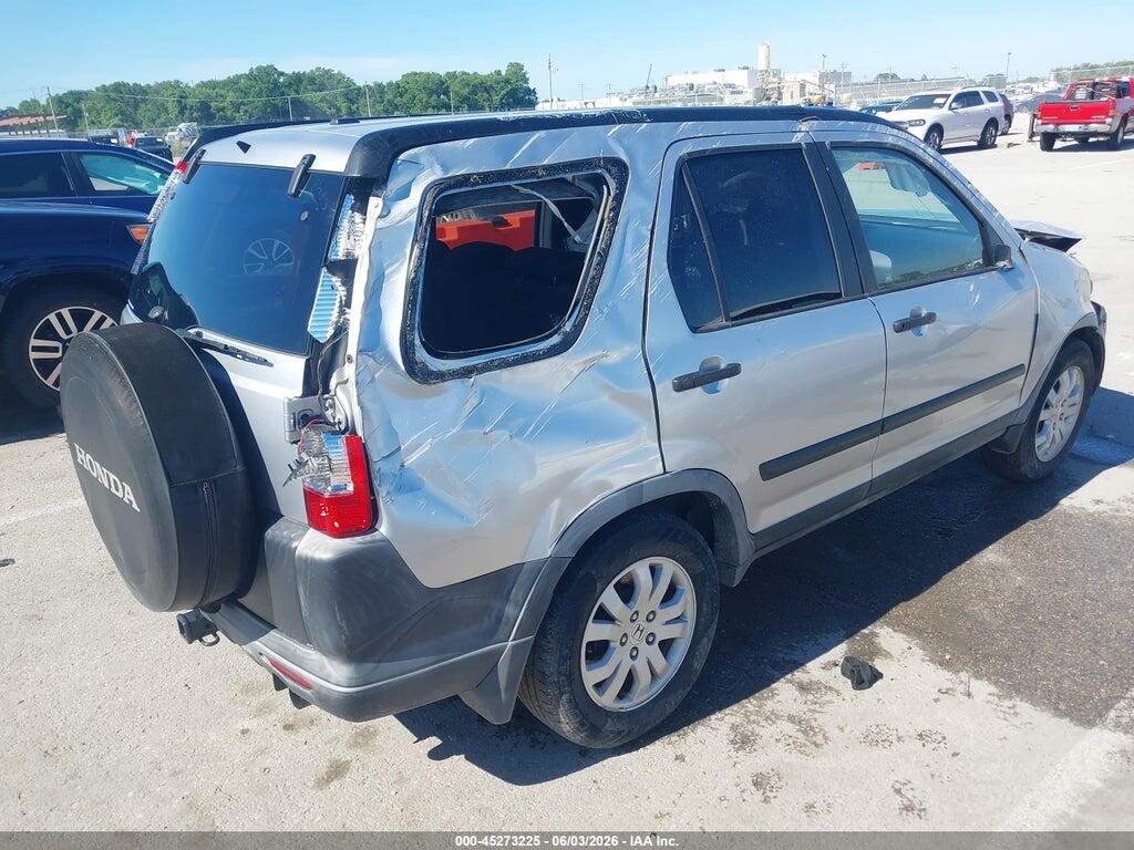 JHLRD78876C062942 2006 HONDA CR-V photo no. 4