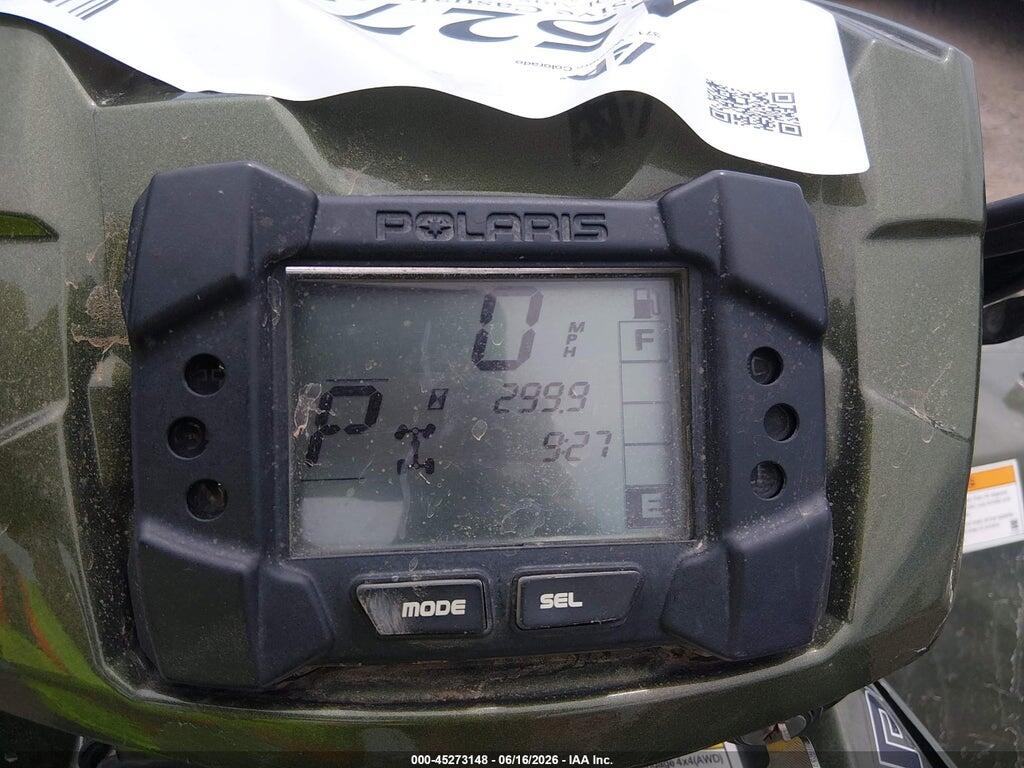4XAZX55A2AA001512 2010 POLARIS SPORTSMAN photo no. 7