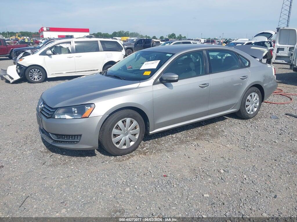 1VWAP7A30DC041618 2013 VOLKSWAGEN PASSAT photo no. 2