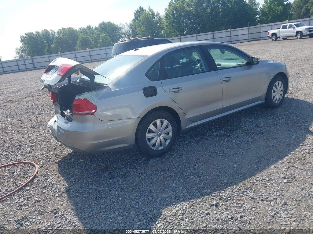 1VWAP7A30DC041618 2013 VOLKSWAGEN PASSAT photo no. 4