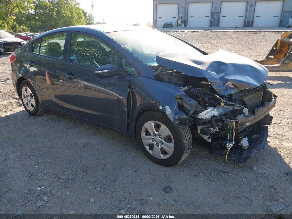 KNAFX4A65G5523640 2016 KIA FORTE photo no. 1