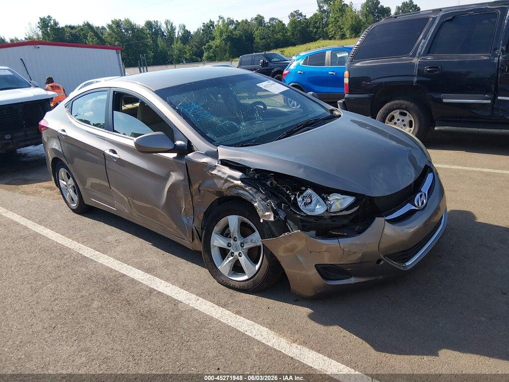 5NPDH4AE2BH007145 2011 HYUNDAI ELANTRA photo no. 1