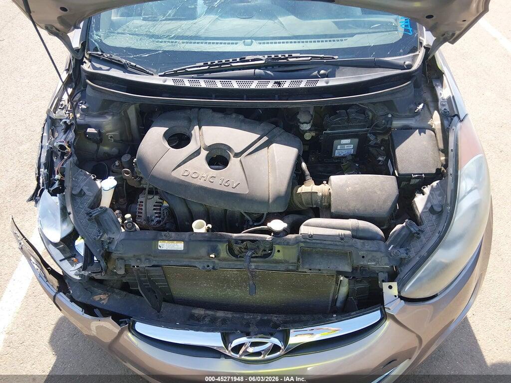 5NPDH4AE2BH007145 2011 HYUNDAI ELANTRA photo no. 10