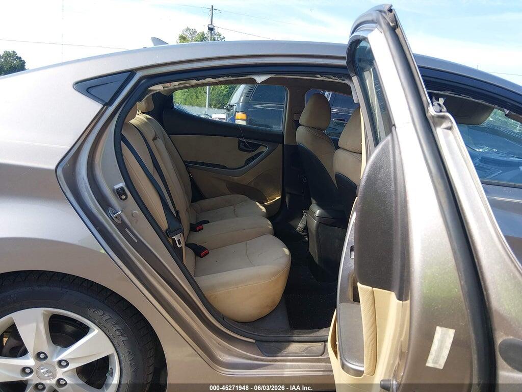 5NPDH4AE2BH007145 2011 HYUNDAI ELANTRA photo no. 8
