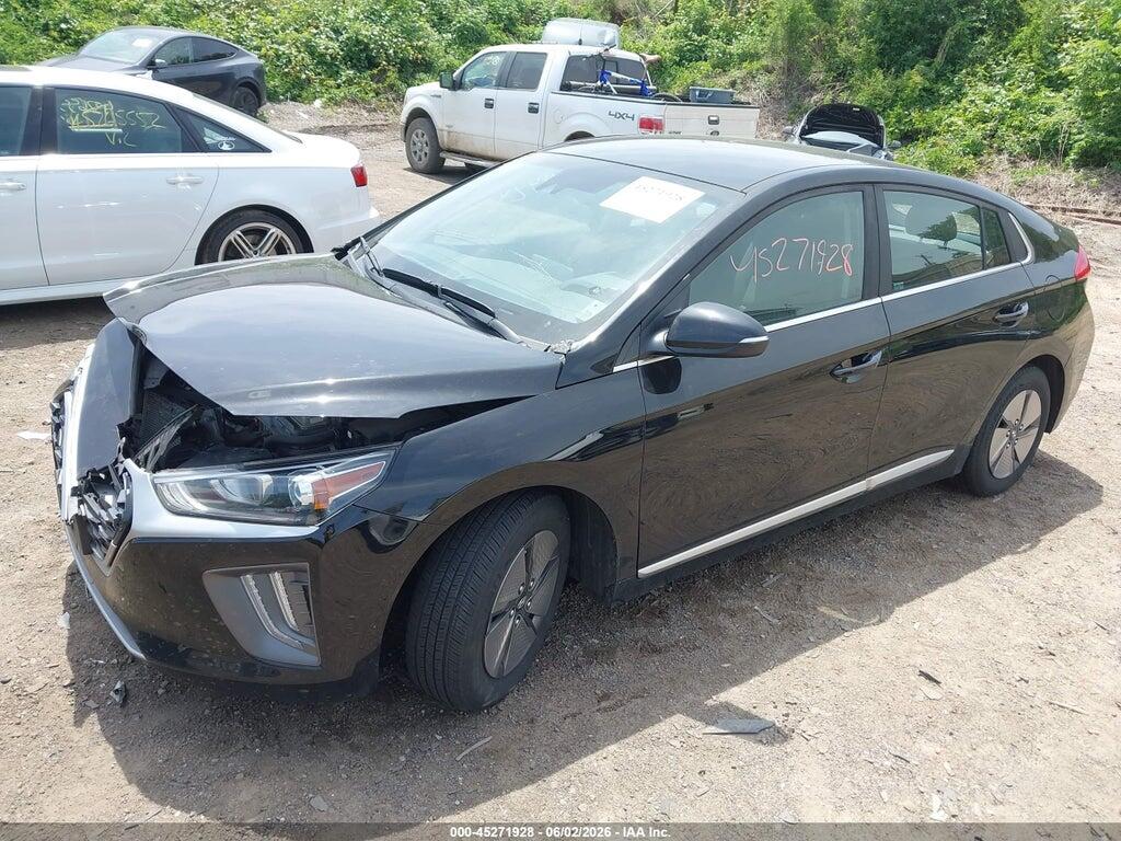 KMHC75LC3MU248345 2021 HYUNDAI IONIQ HYBRID photo no. 2
