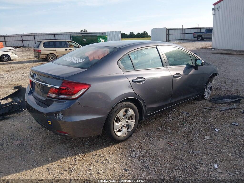 19XFB2F53FE006135 2015 HONDA CIVIC photo no. 4