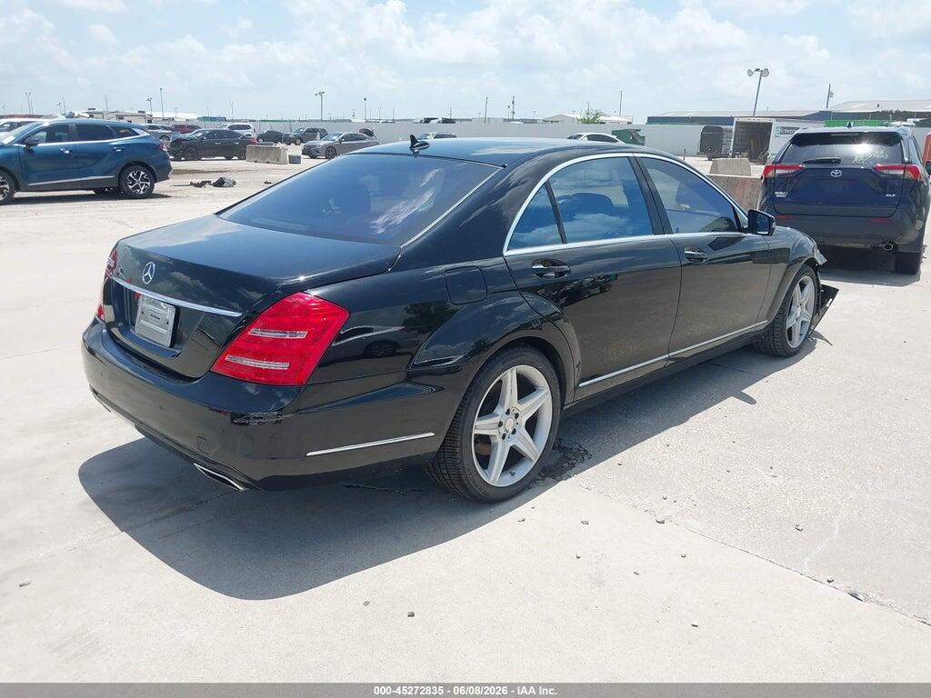 WDDNG7DB6DA513734 2013 MERCEDES-BENZ S 550 photo no. 4