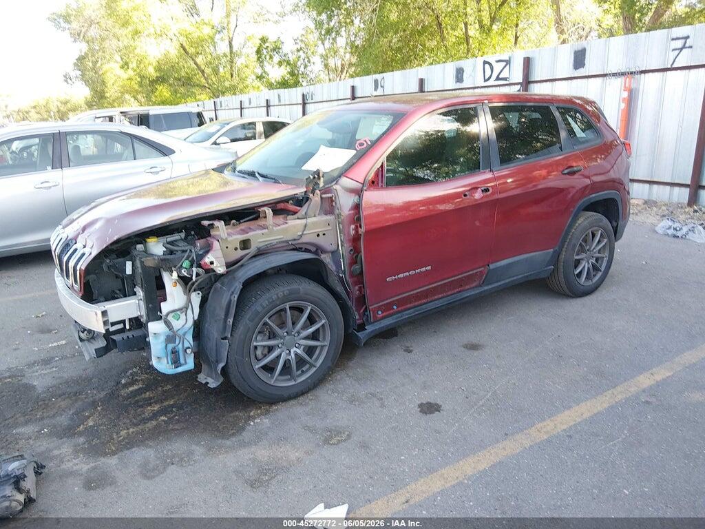 1C4PJMAB7GW110022 2016 JEEP CHEROKEE photo no. 2