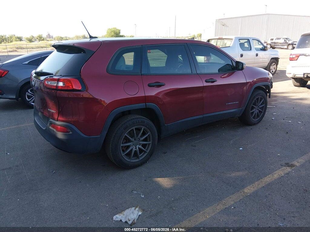1C4PJMAB7GW110022 2016 JEEP CHEROKEE photo no. 4