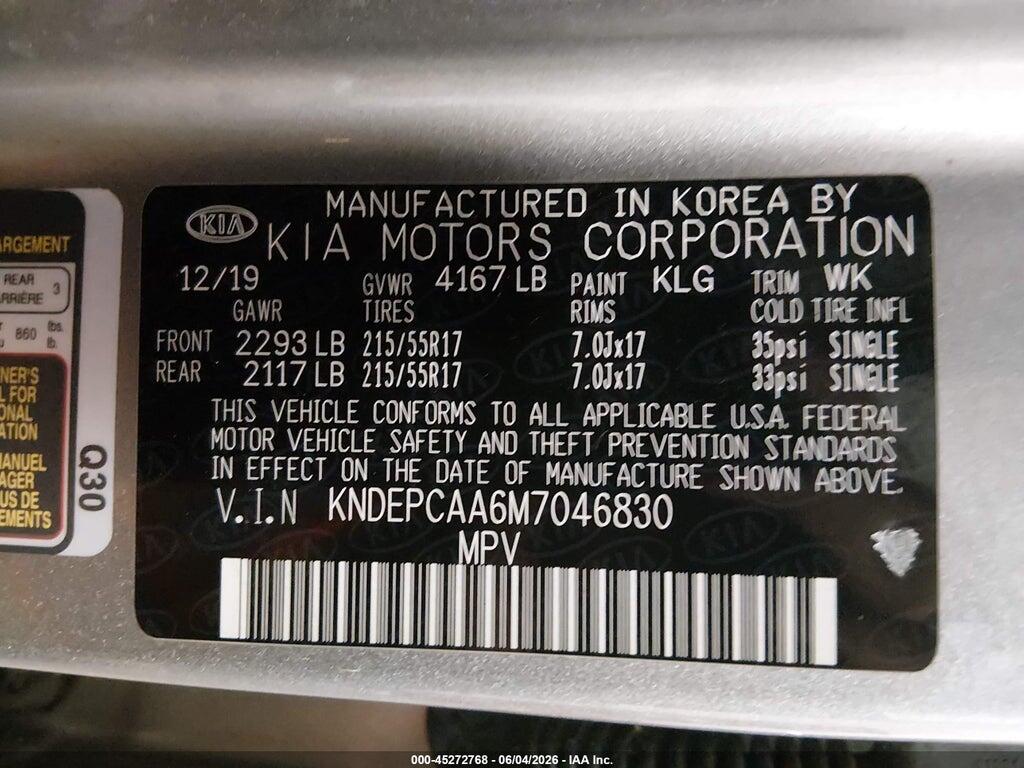 KNDEPCAA6M7046830 2021 KIA SELTOS photo no. 9