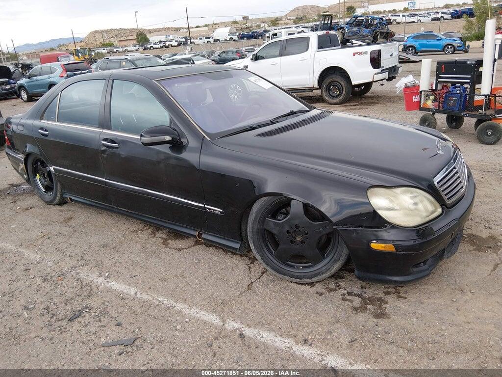 WDBNG75J12A246692 2002 MERCEDES-BENZ S 500 photo no. 1