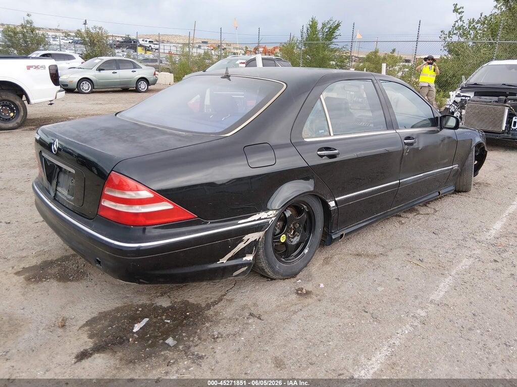 WDBNG75J12A246692 2002 MERCEDES-BENZ S 500 photo no. 4