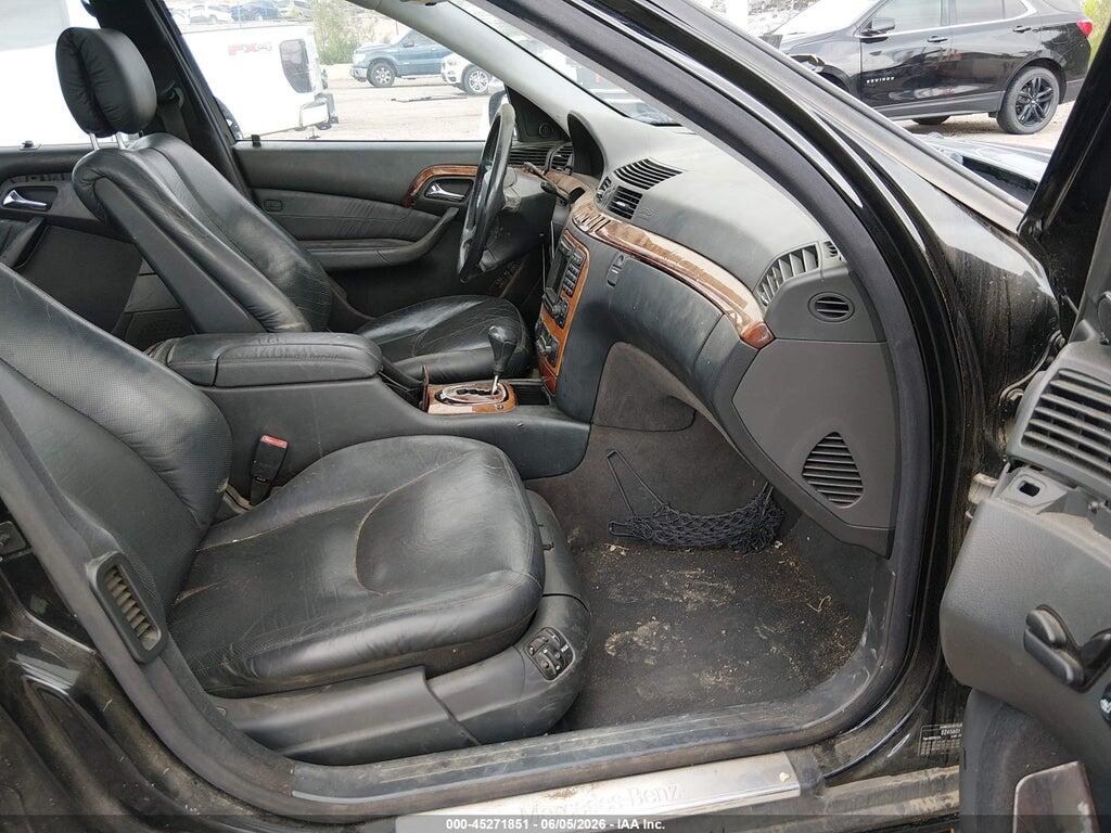 WDBNG75J12A246692 2002 MERCEDES-BENZ S 500 photo no. 8