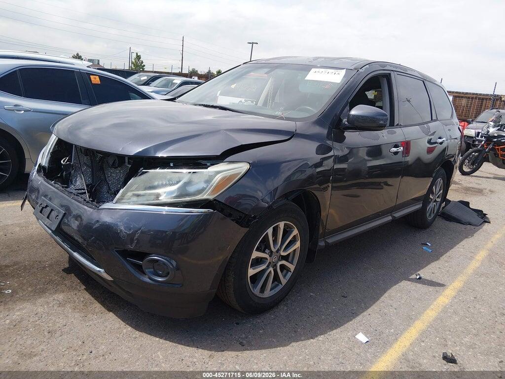 5N1AR2MM1DC641404 2013 NISSAN PATHFINDER photo no. 2