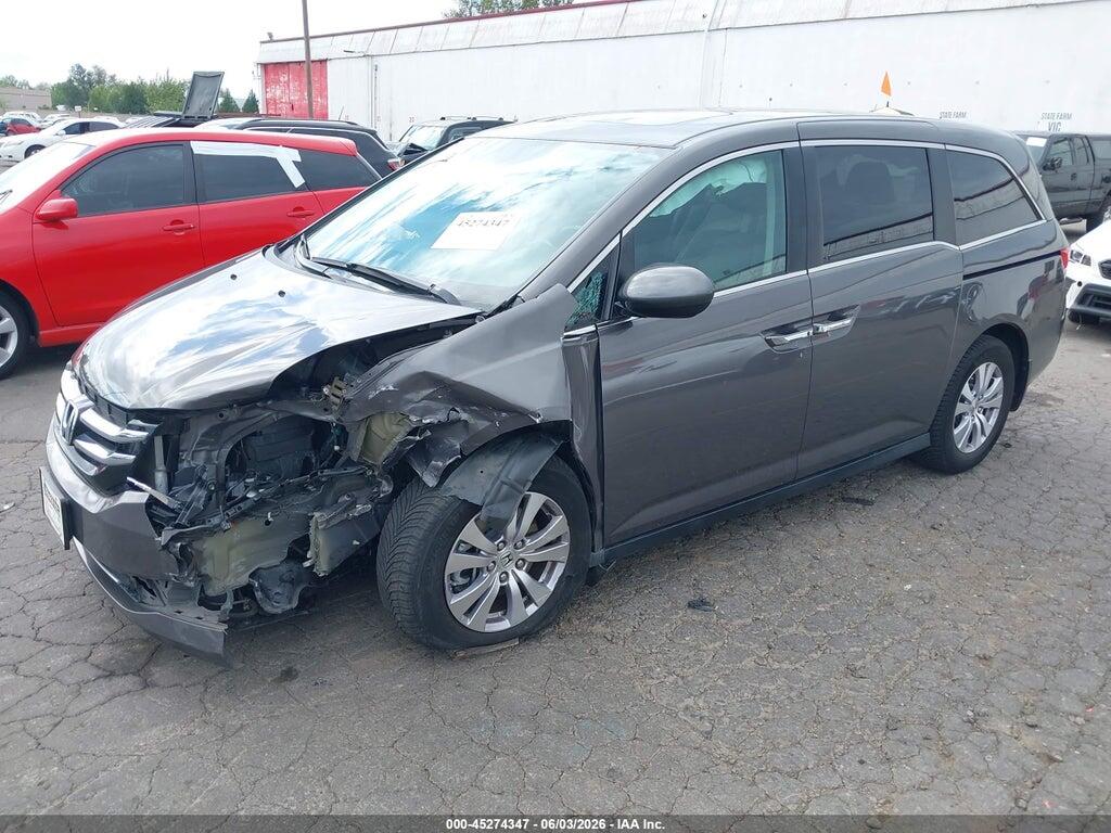 5FNRL5H63FB115366 2015 HONDA ODYSSEY photo no. 2