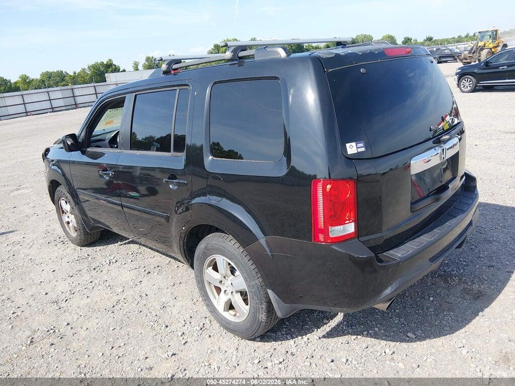 5FNYF3H55AB002512 2010 HONDA PILOT photo no. 3