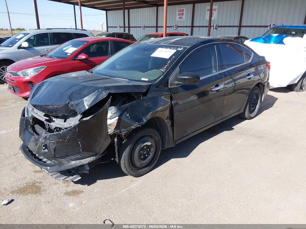 3N1AB7AP6KY290968 2019 NISSAN SENTRA photo no. 2