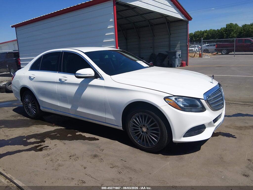 55SWF4KB0FU015170 2015 MERCEDES-BENZ C 300 photo no. 1