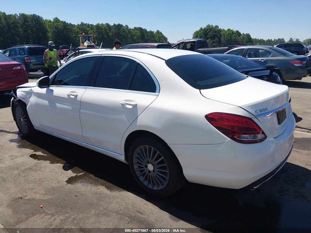 55SWF4KB0FU015170 2015 MERCEDES-BENZ C 300 photo no. 3