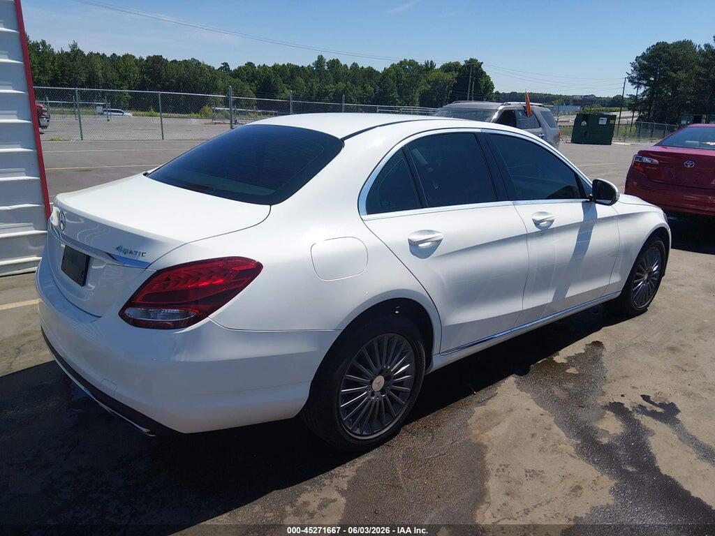 55SWF4KB0FU015170 2015 MERCEDES-BENZ C 300 photo no. 4