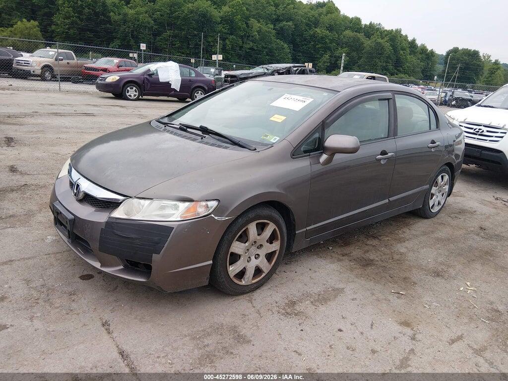 2HGFA1F59AH582100 2010 HONDA CIVIC photo no. 2