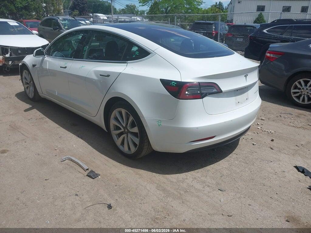 5YJ3E1EB0JF134170 2018 TESLA MODEL 3 photo no. 3