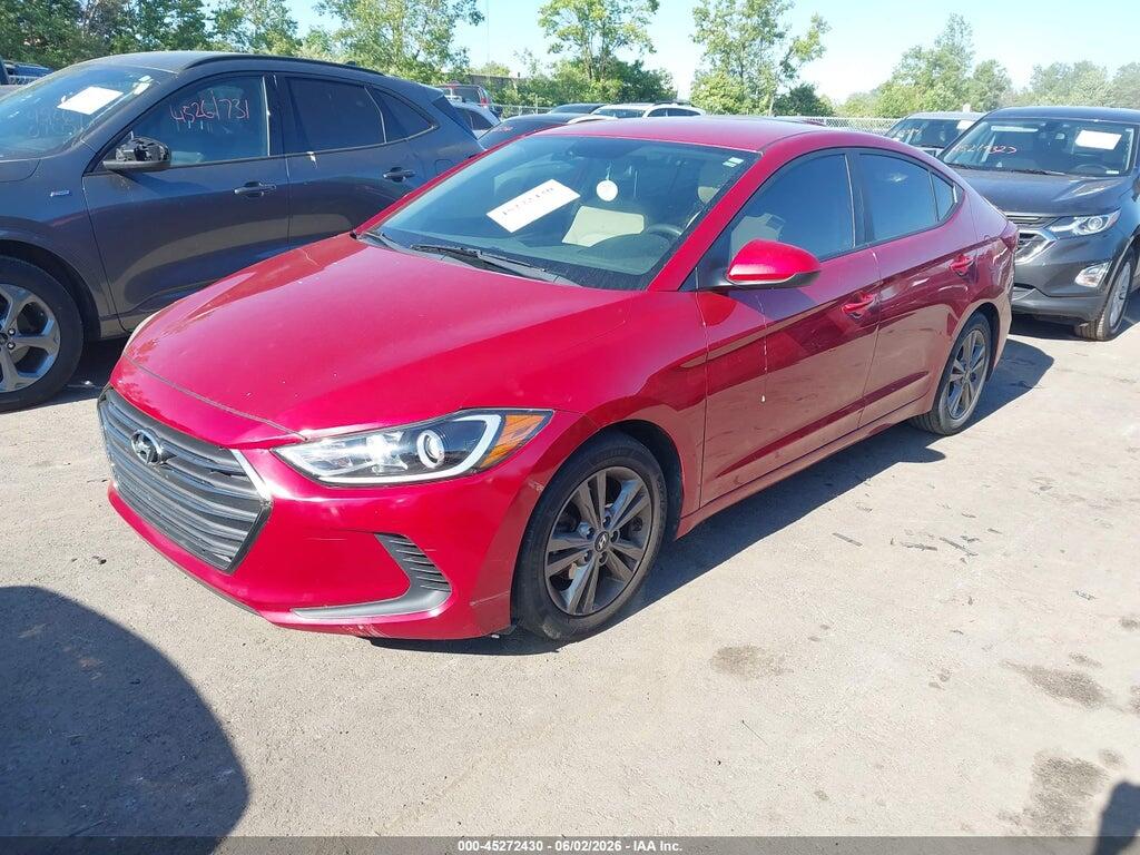 5NPD84LF0HH186509 2017 HYUNDAI ELANTRA photo no. 2