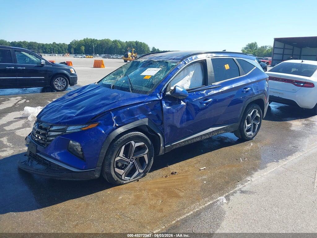 5NMJFCAE0NH157582 2022 HYUNDAI TUCSON photo no. 2