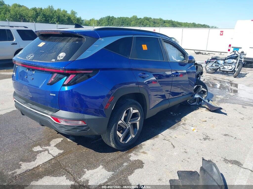 5NMJFCAE0NH157582 2022 HYUNDAI TUCSON photo no. 4