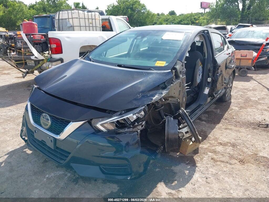 3N1CN8EV4ML883937 2021 NISSAN VERSA photo no. 2