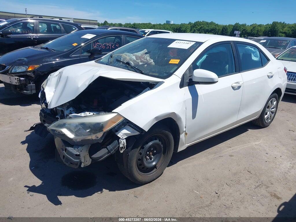 2T1BURHE2FC247584 2015 TOYOTA COROLLA photo no. 2