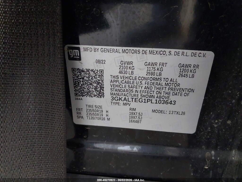 3GKALTEG1PL103643 2023 GMC TERRAIN photo no. 9